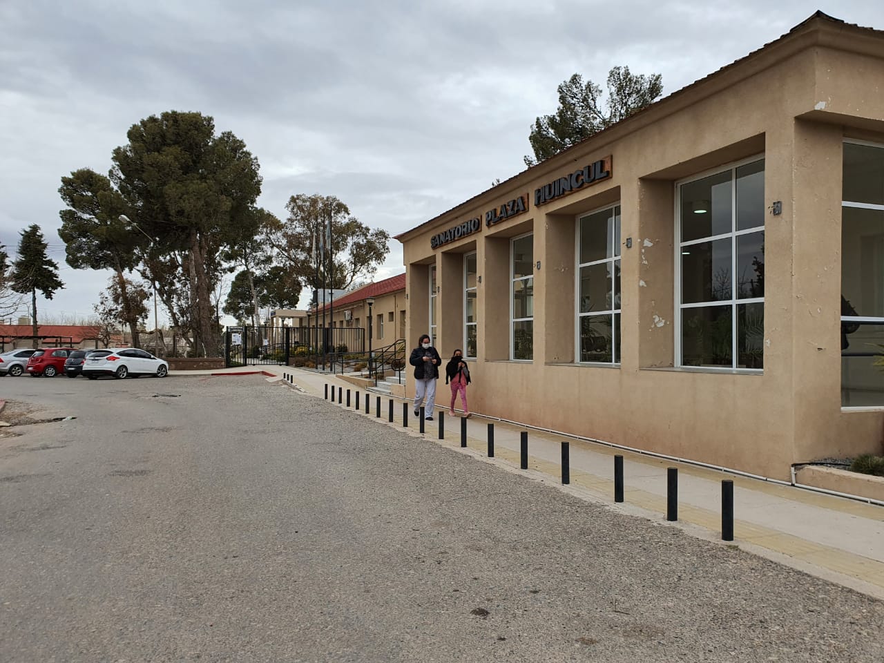 Sanatorio Plaza Huincul ingreso