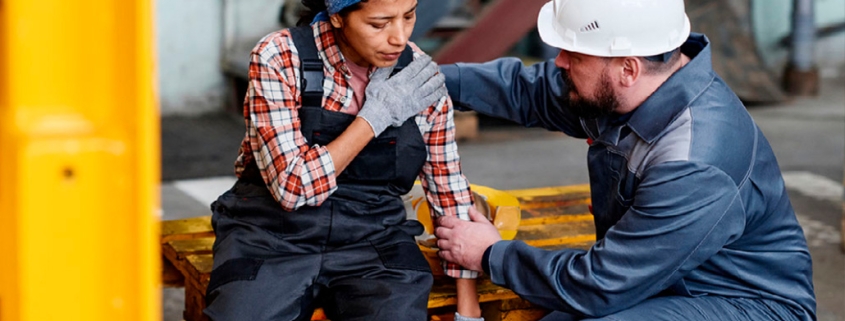 accidente de trabajo en negro
